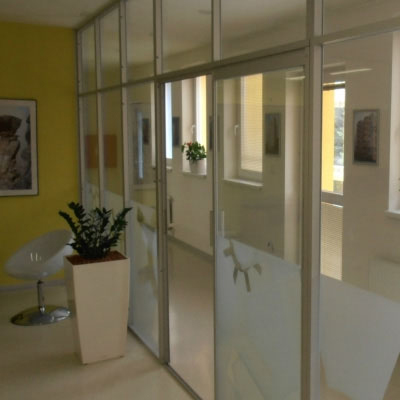 Glazed Walls and Interior Partitions
